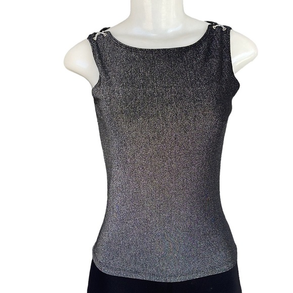 Rave City Tops - Rave City Sparkle Top Size S